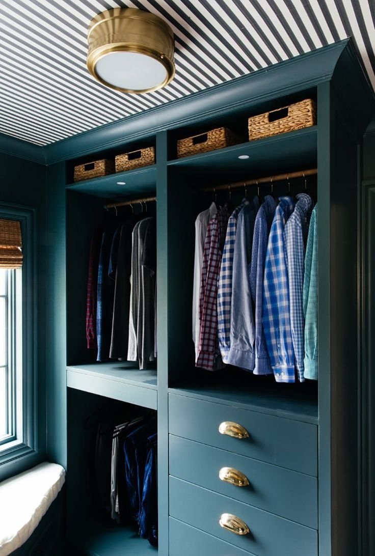 Икеа шкаф ПАКС синий