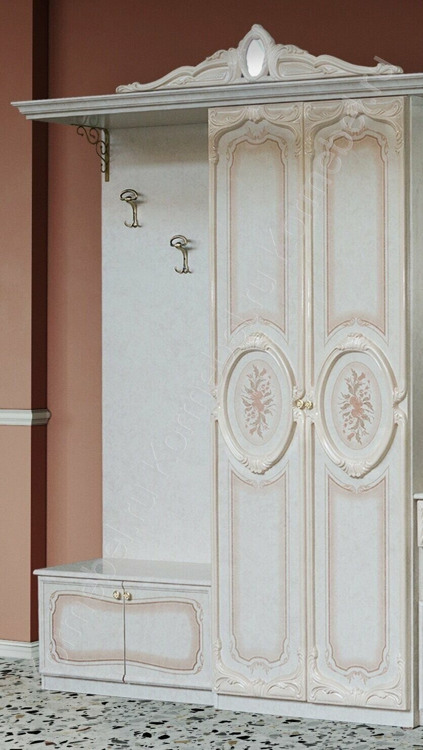 Прихожая роза беж