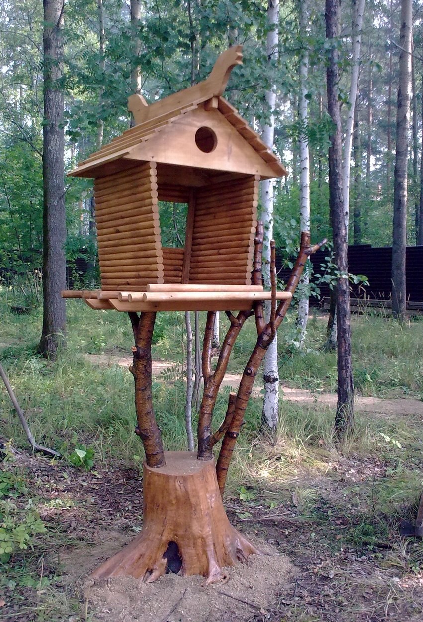 Скворечник-бельчатник "пищуха"