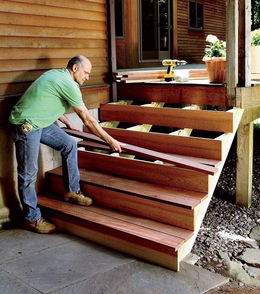 Крыльцо из дерева