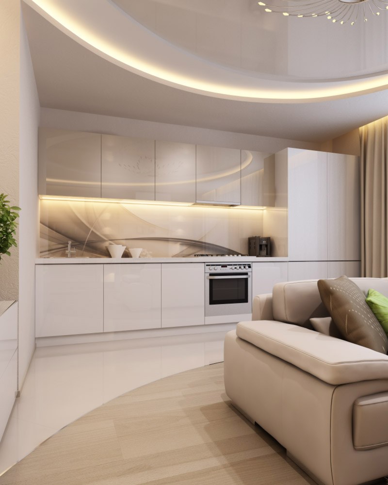 Современный интерьер 3-х комнатной квартиры