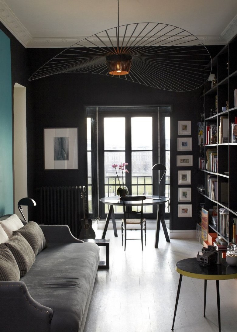 Черный интерьер