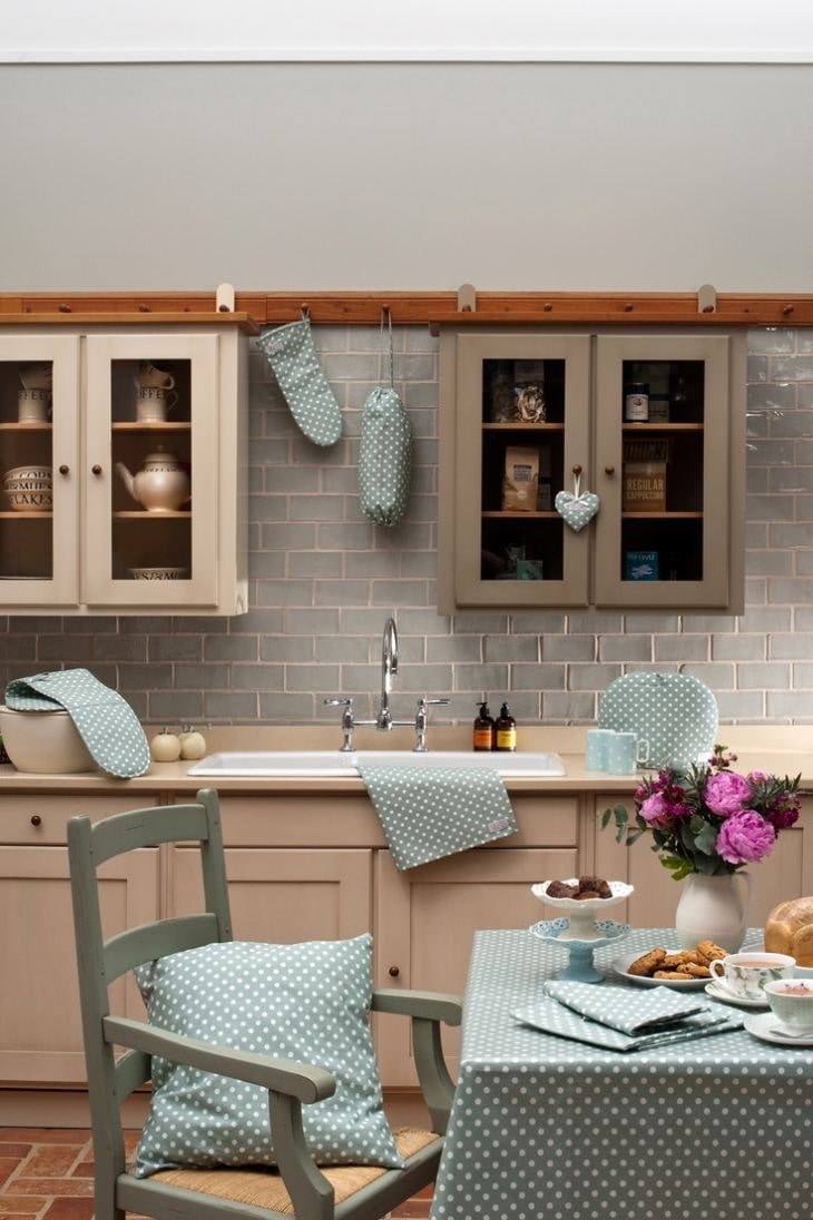 Уютный интерьер кухни