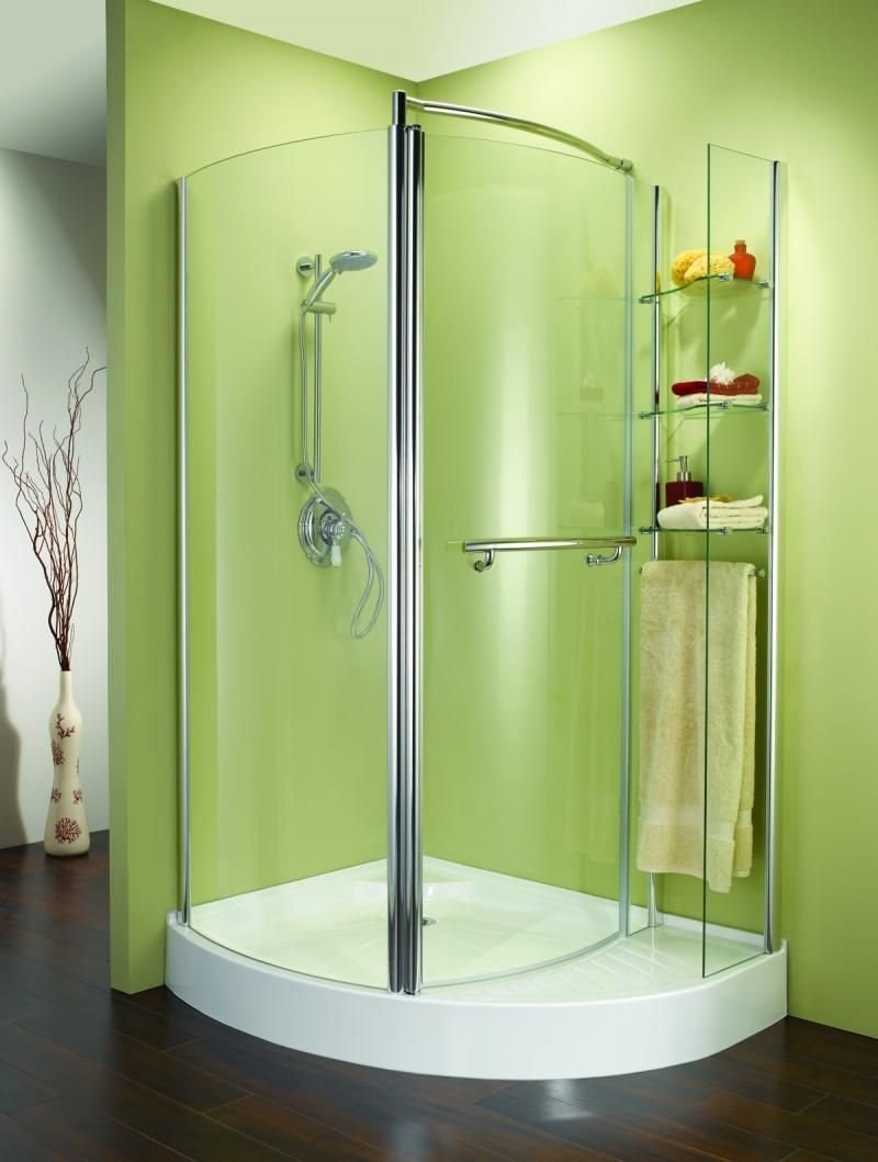 Угловые душевые кабинки