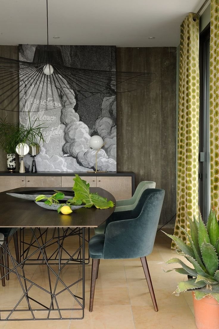 Сочетание цветов оливковый в интерьере