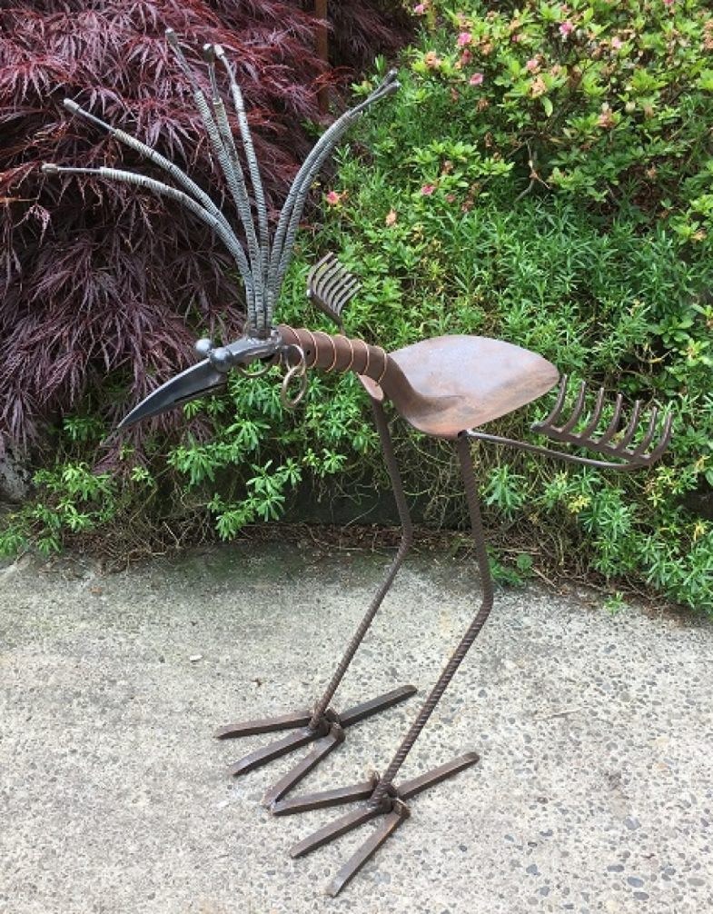 Металлические скульптуры для сада