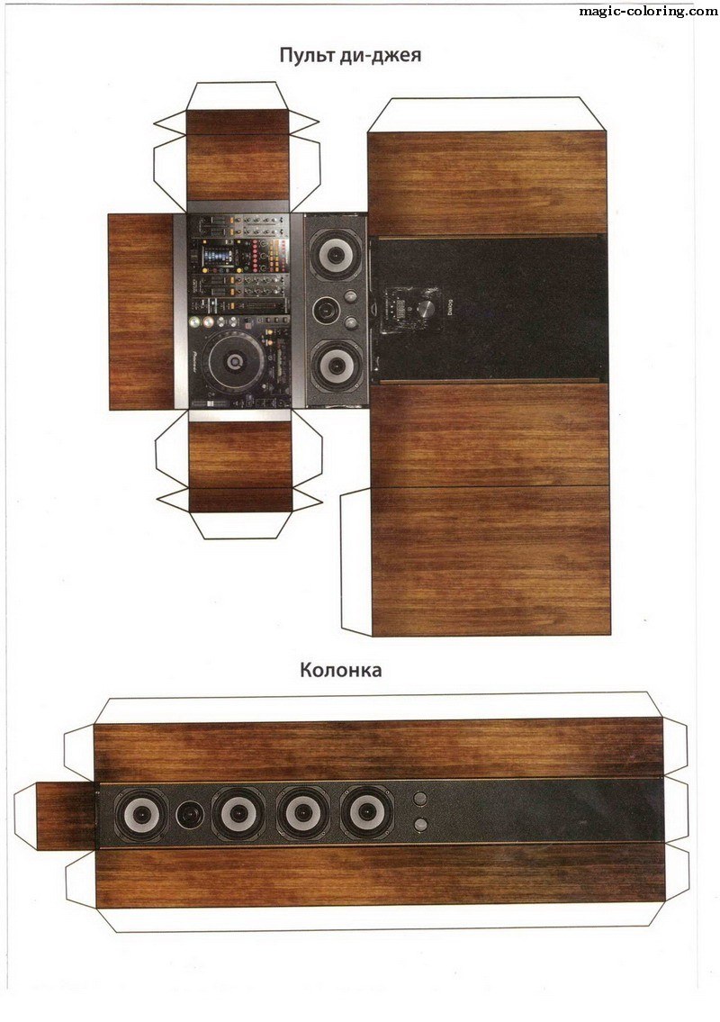Колонка развертка