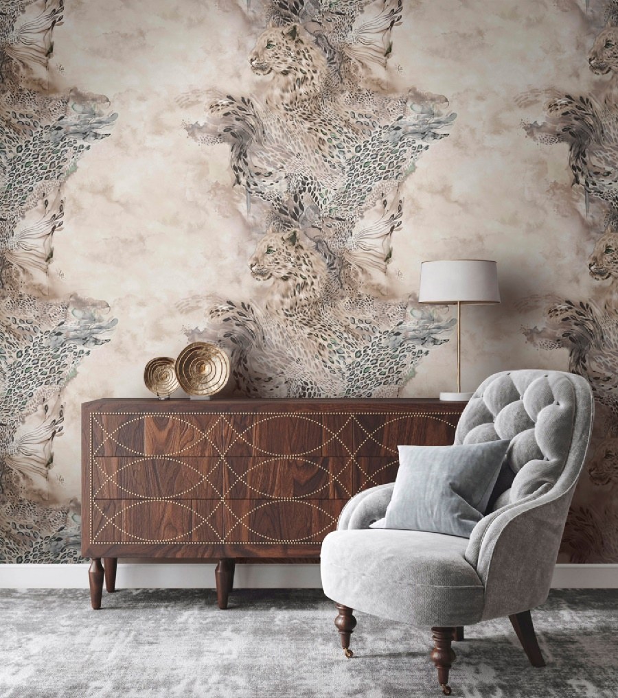 Обои Erismann 60401-06 в интерьере