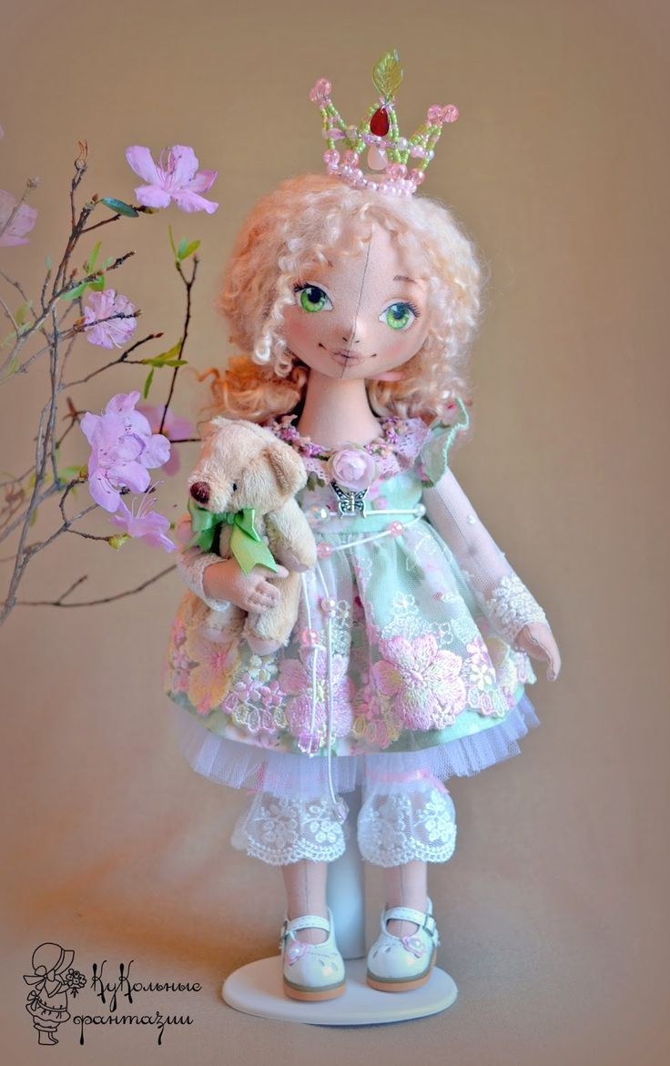 Текстильная кукла Фея