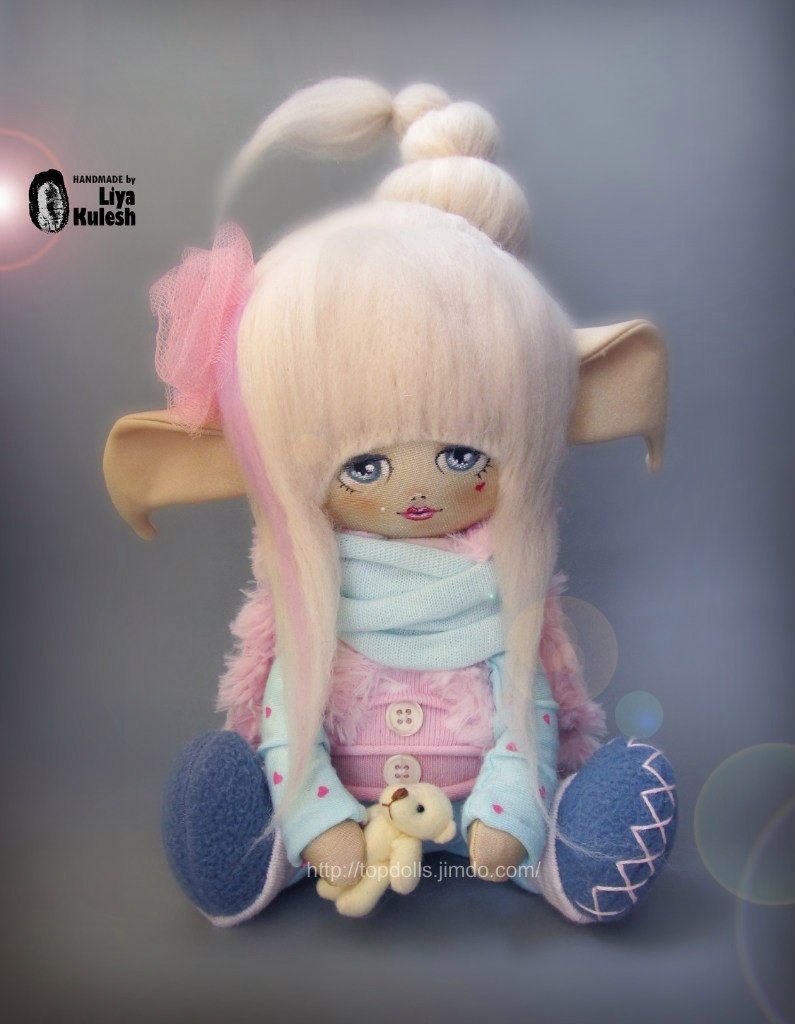 Кукла Эльф тряпичная