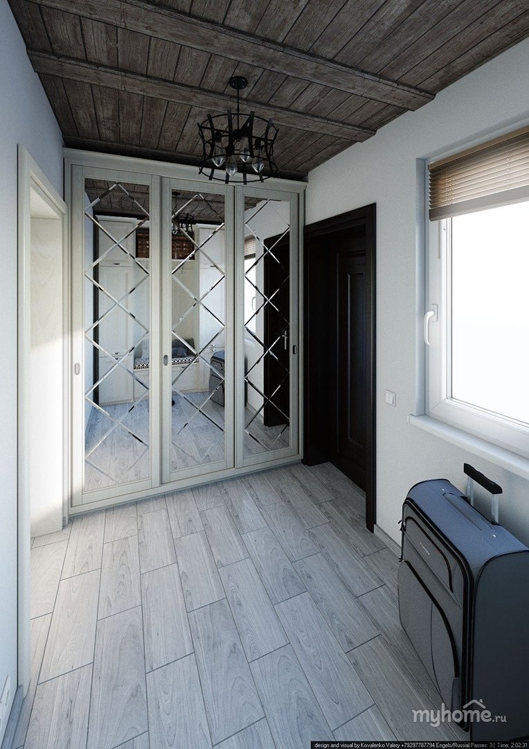 Тамбур в стиле Прованс