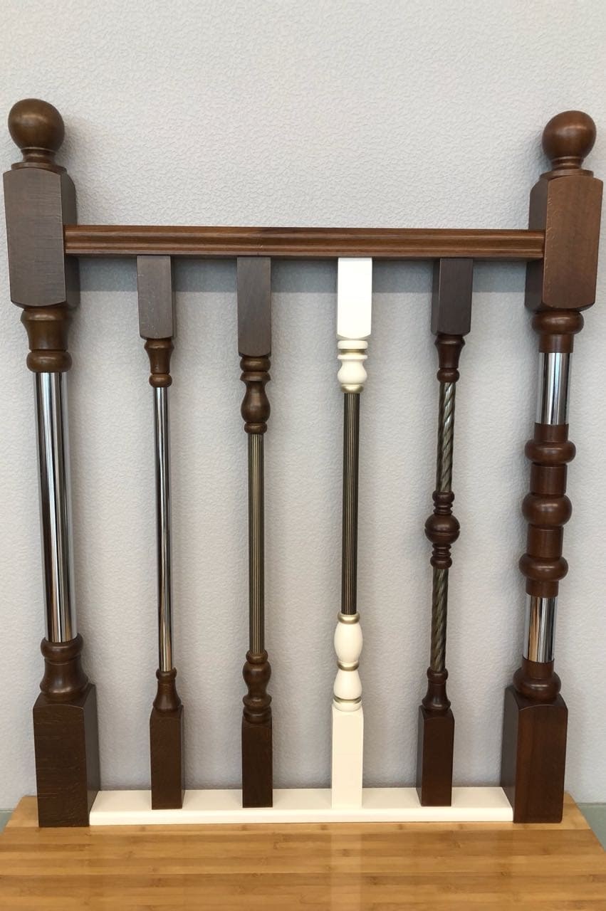 Кухня с балясинами