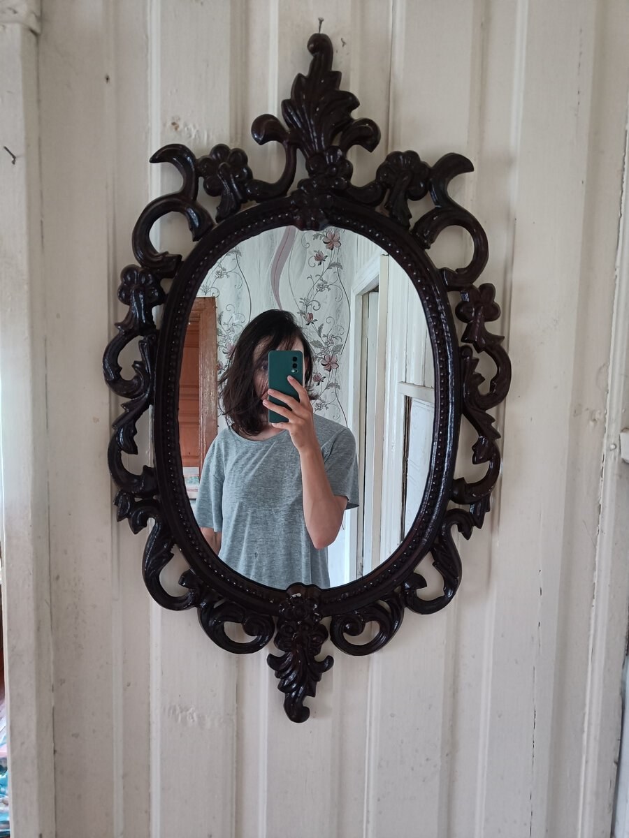 Старинное зеркало в интерьере (95 фото)