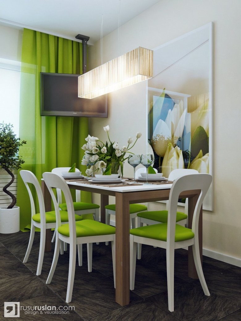 Обеденная зона для кухни