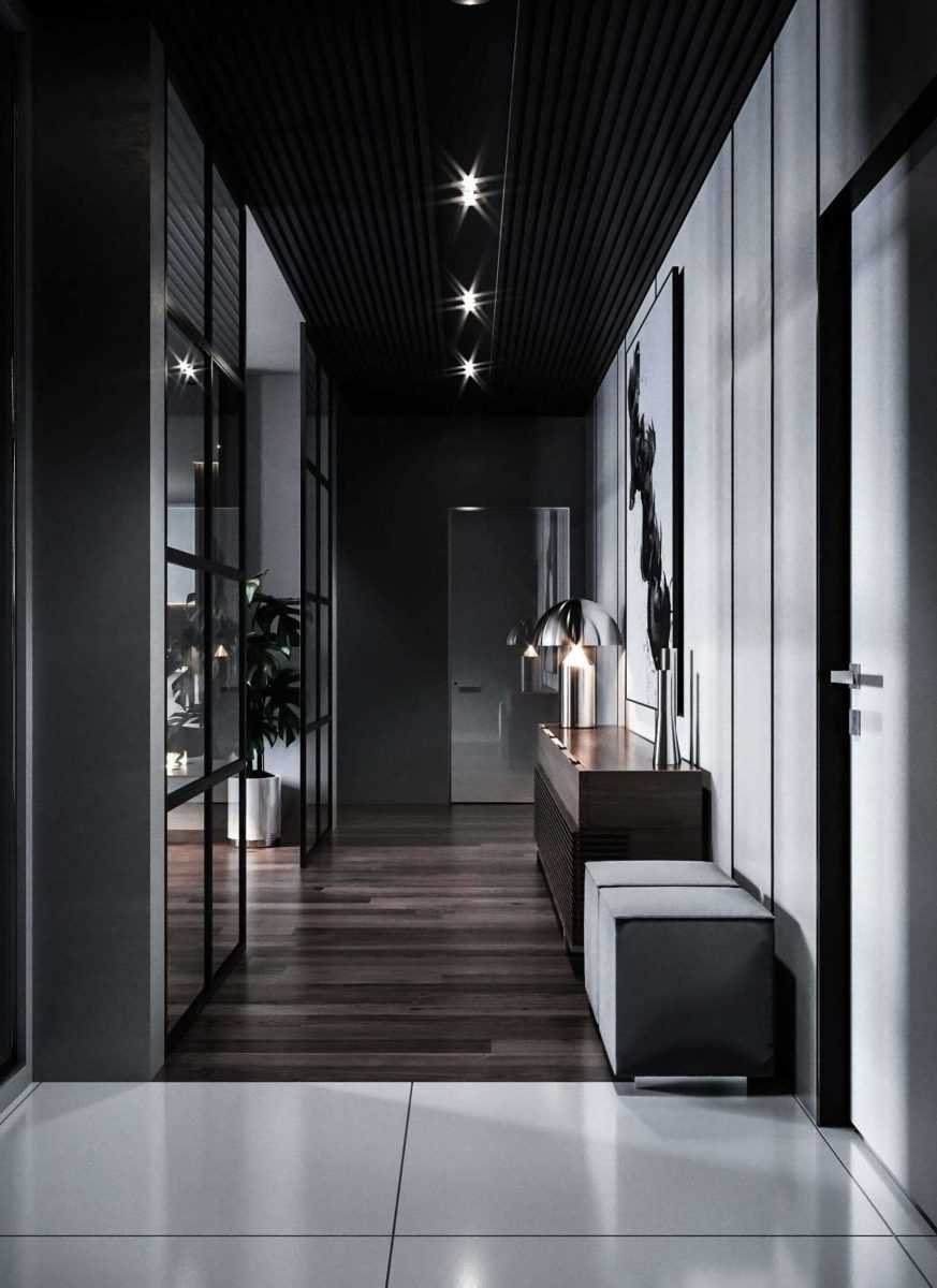 Черный потолок