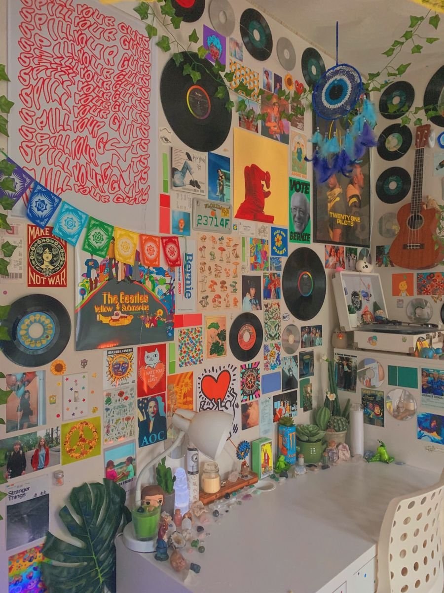 Комната в стиле хиппи из пинтереста