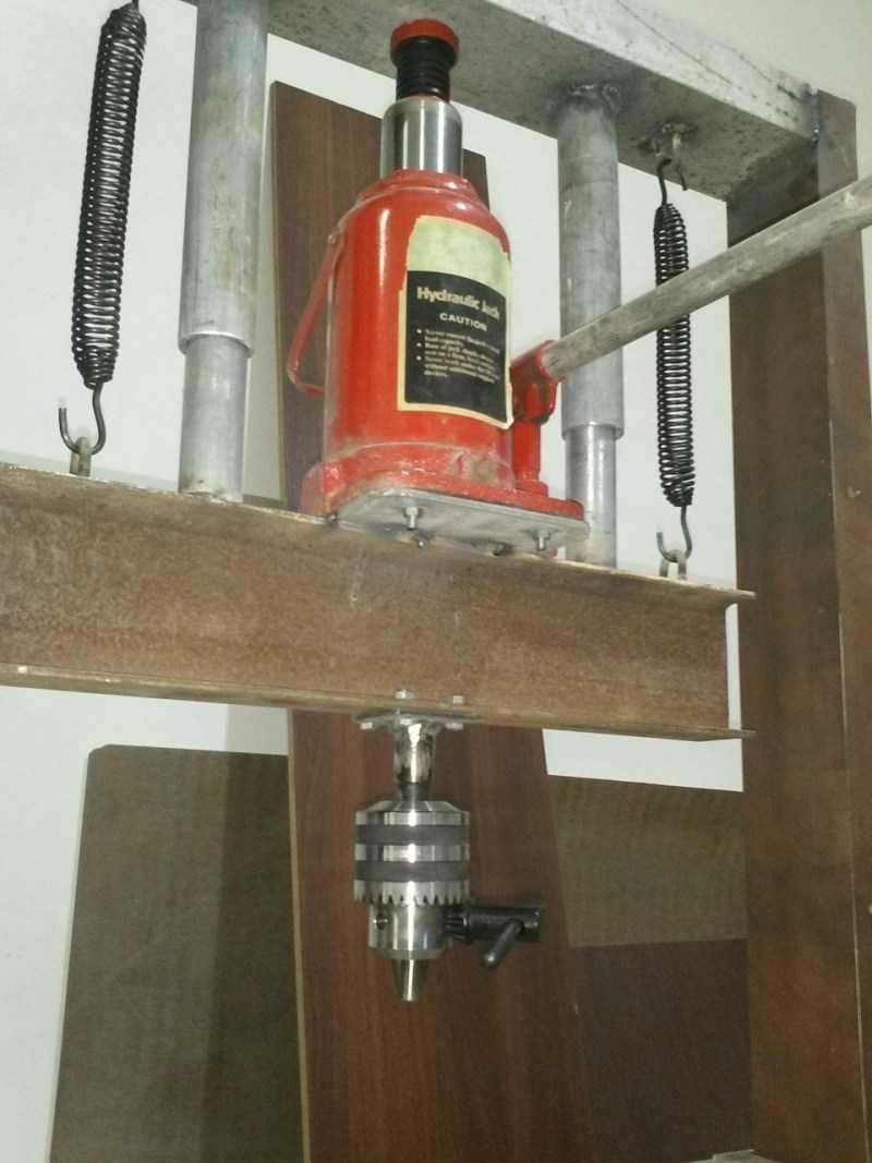 Гидравлический пресс для гаража