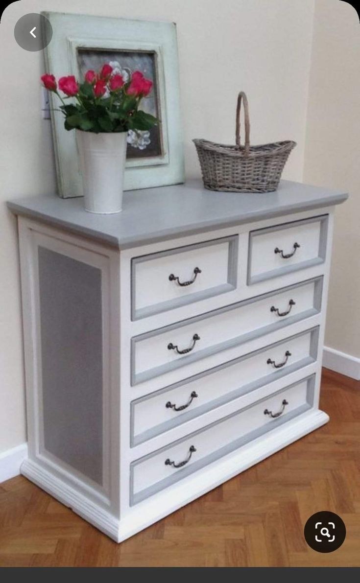 Перекраска старого комода