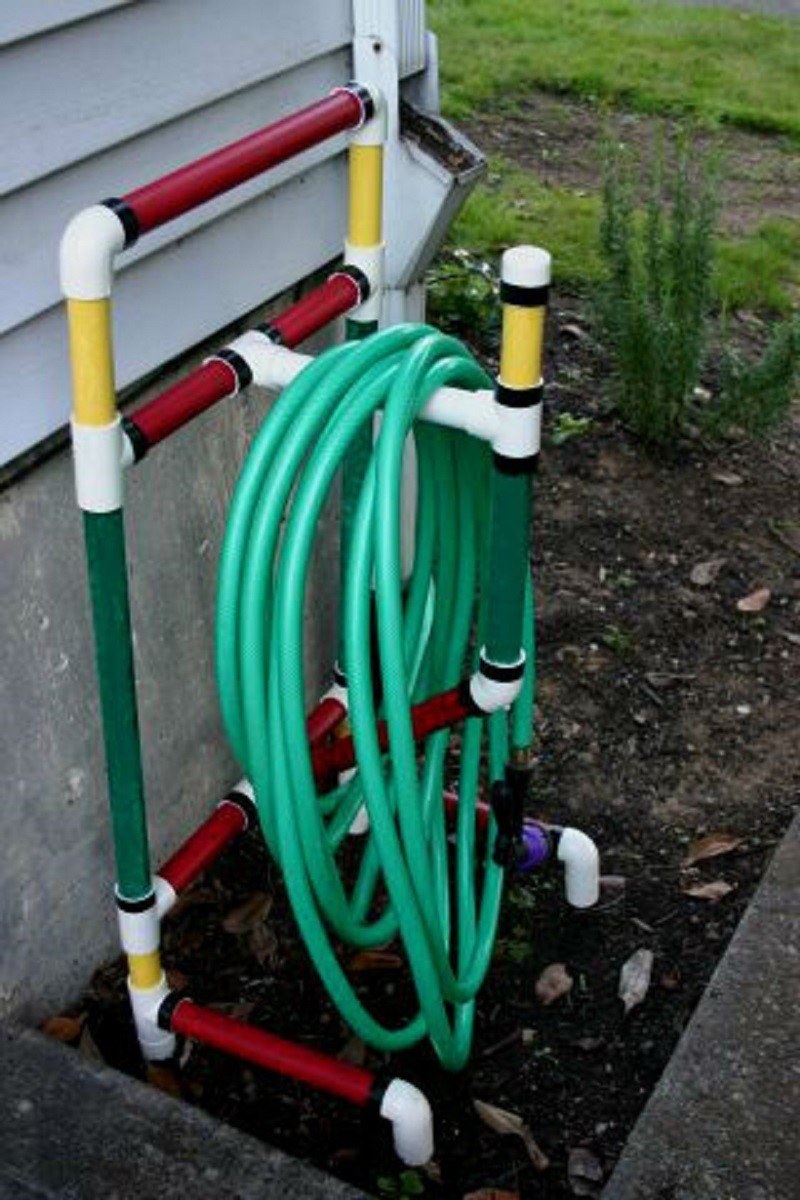 ПВХ трубы для полива на даче