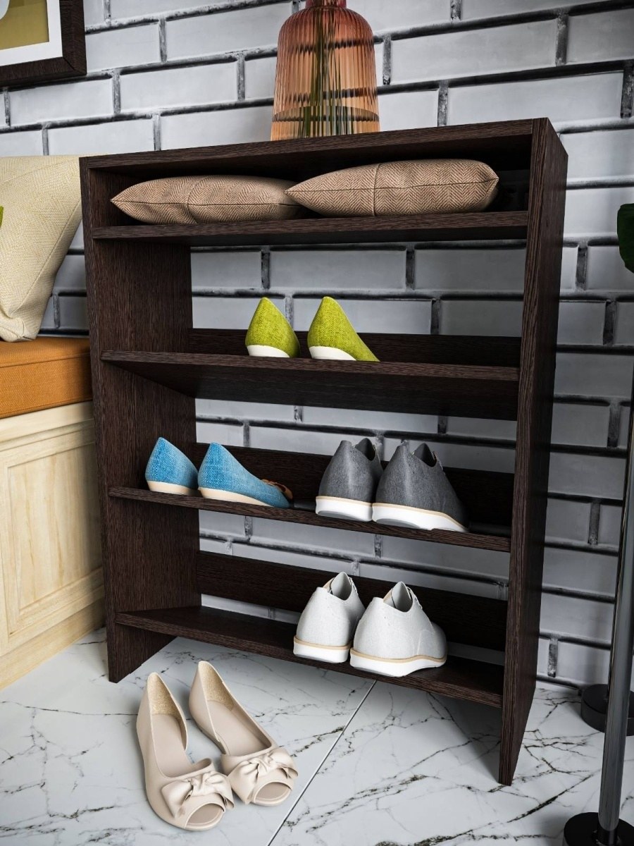 Этажерка в прихожую узкая (66 фото)