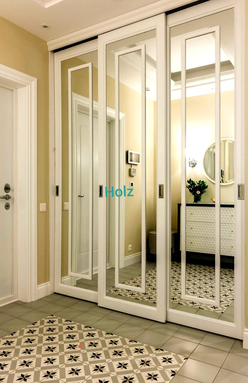 Шкаф купе Неоклассика белый