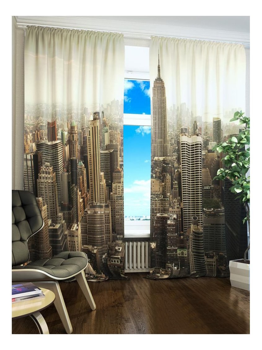 Фотошторы интерьер