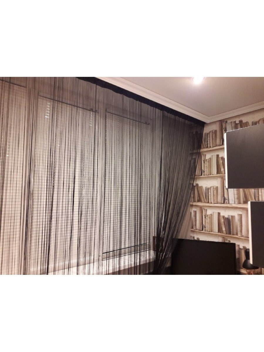 Шторы веревочные кисея