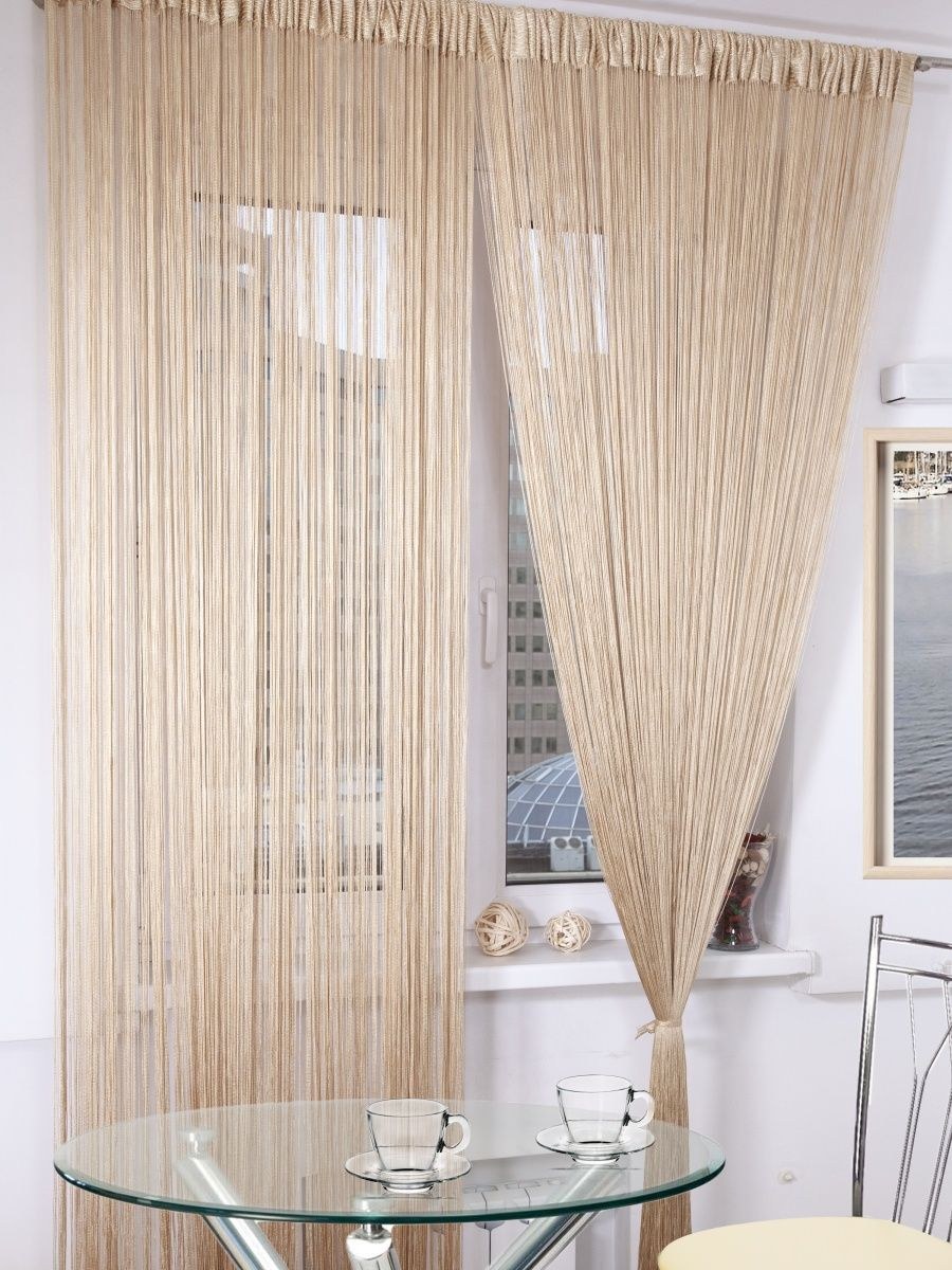 Шторы-лапша нитяные на вайлдберриз