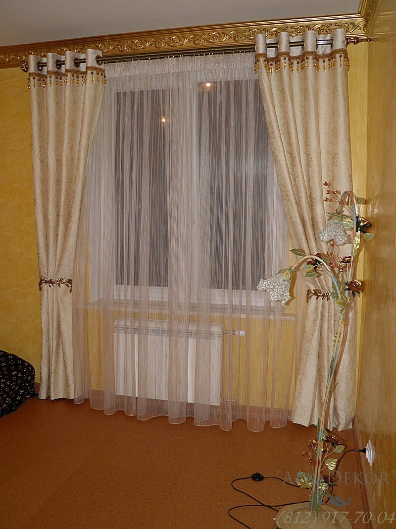 Шторы в гостиную