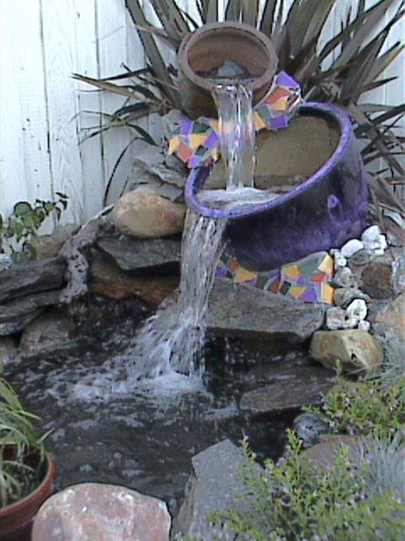 Фонтан для дачи