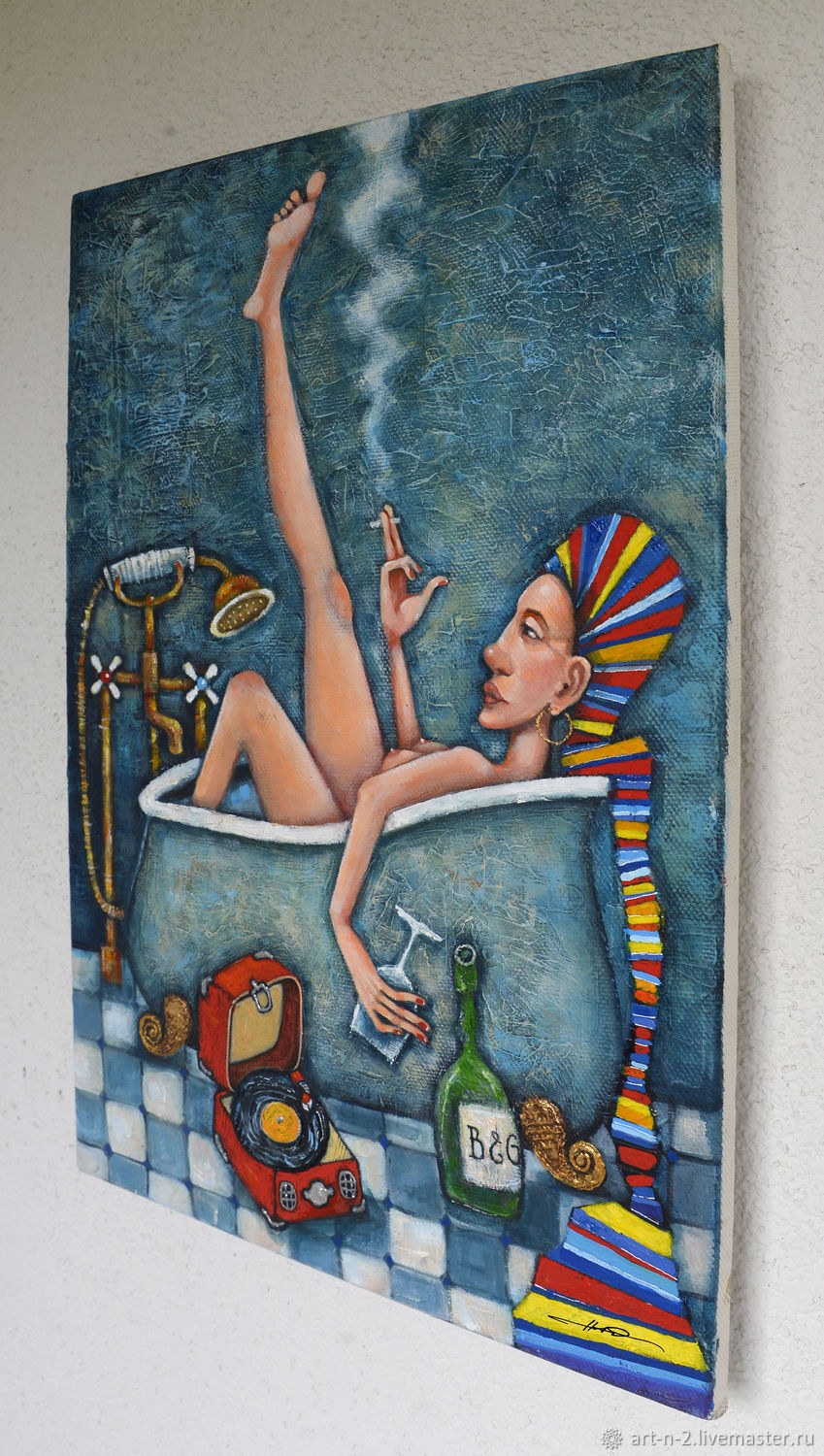 Картина в санузле