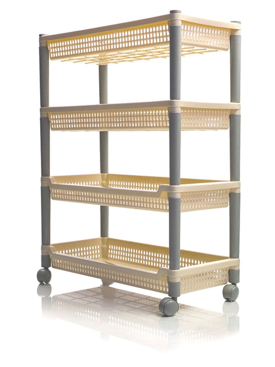 Этажерка Флер 4-х секционная узкая