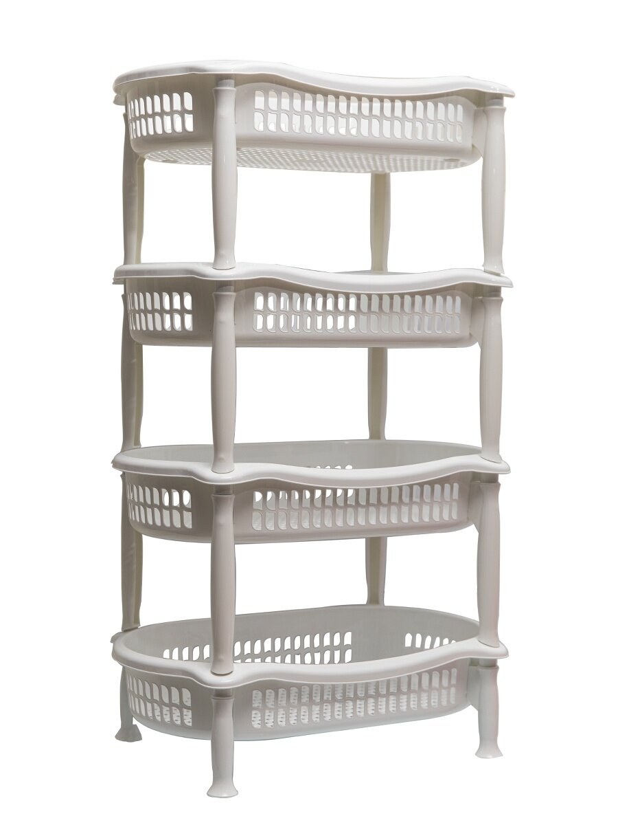 "Вязание" Этажерка для овощей, капучино (1) 0883