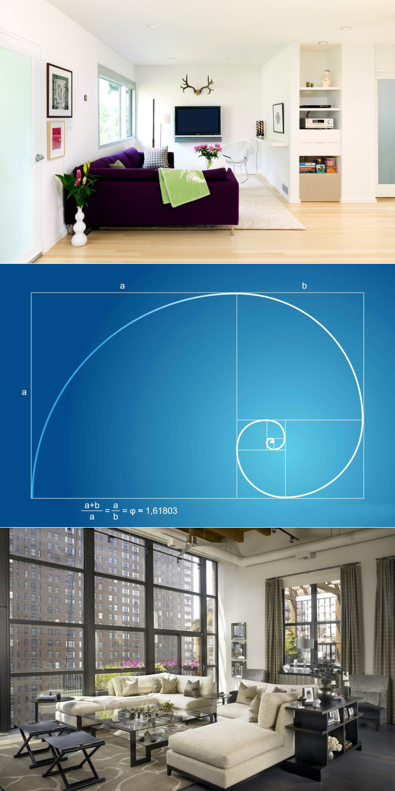 Золотое сечение в дизайне