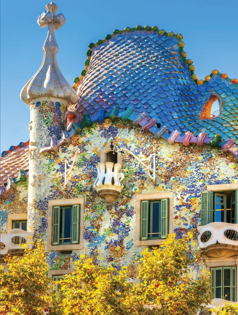 Испания архитектура Антонио Гауди