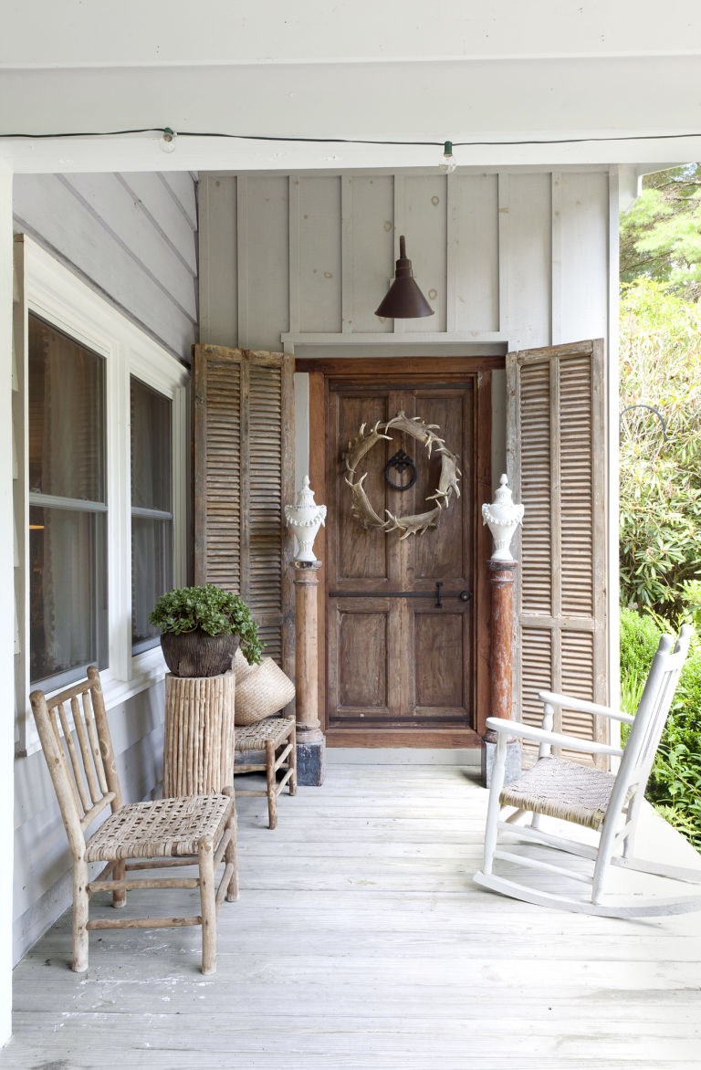 Веранда в винтажном стиле