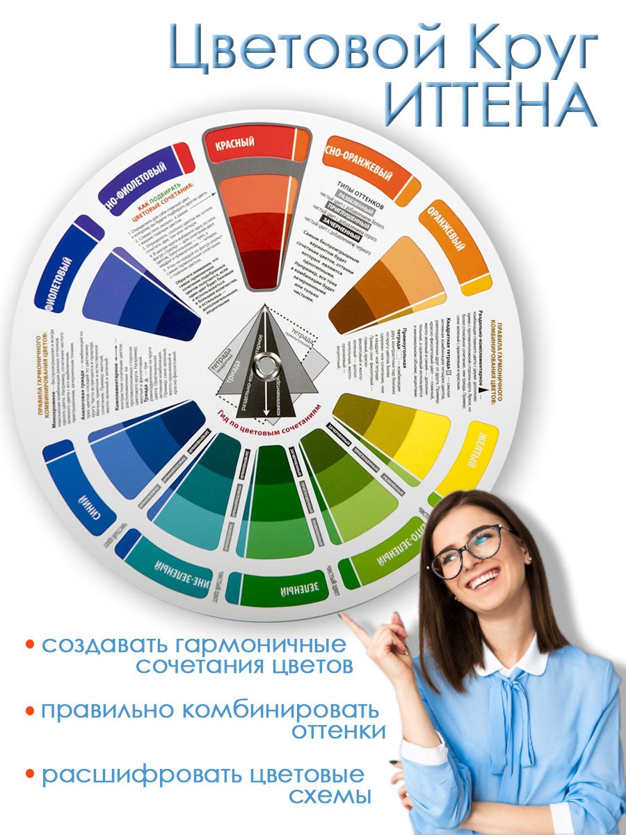 Цветовой круг для дизайнеров
