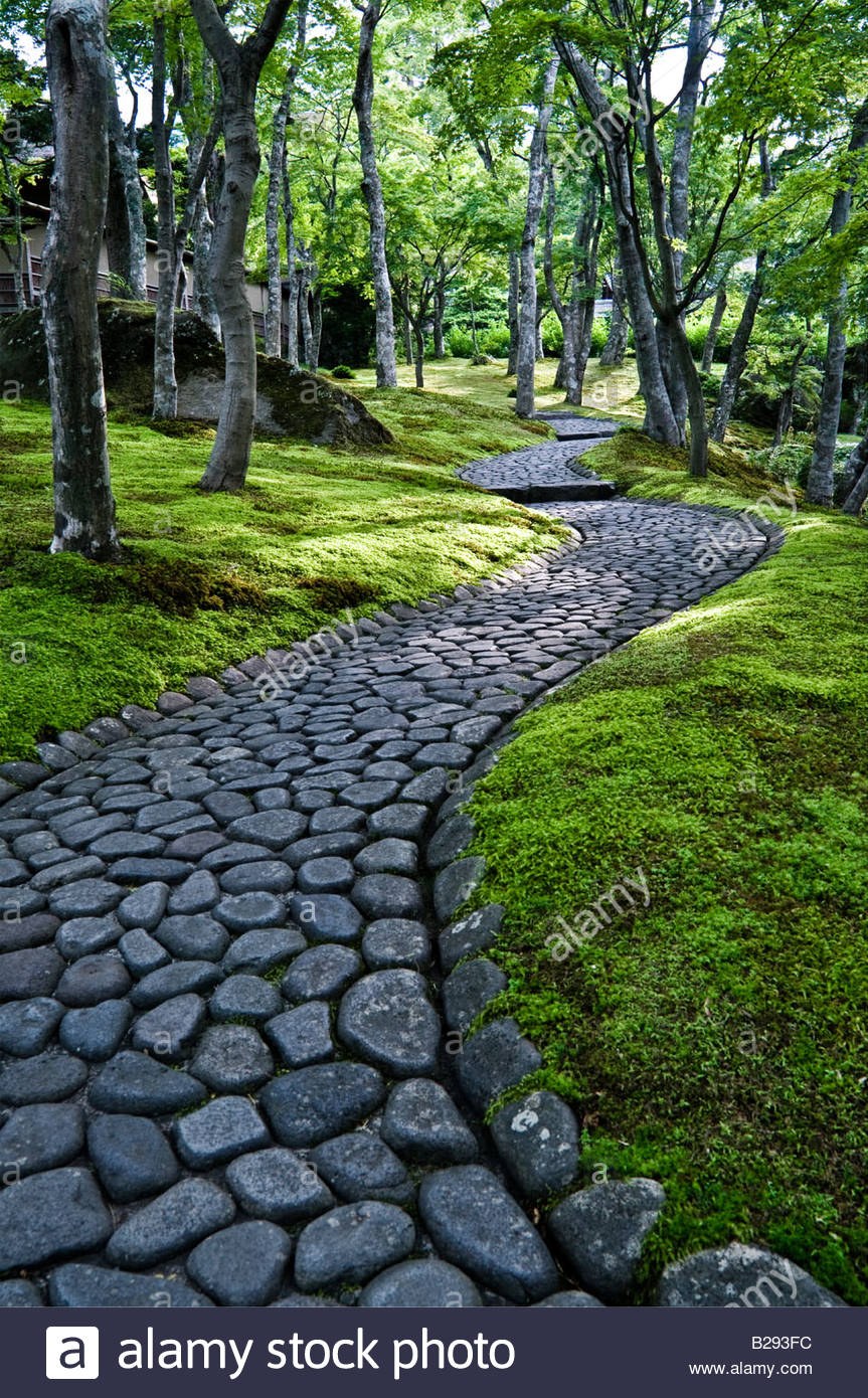 Плитняк дорожки ландшафт