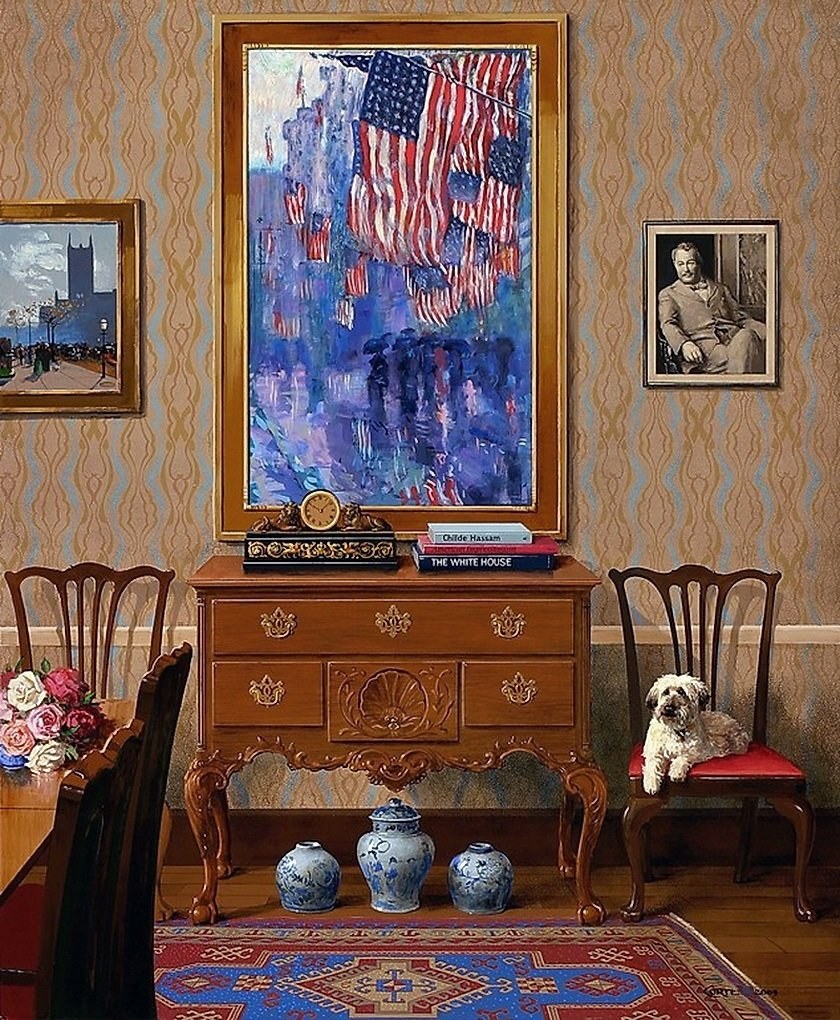 Живопись в интерьере