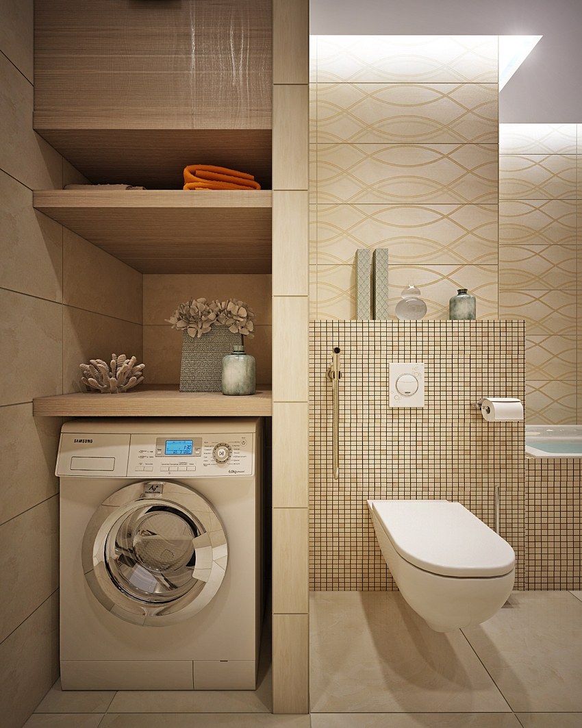 Планировка ванной комнаты с туалетом