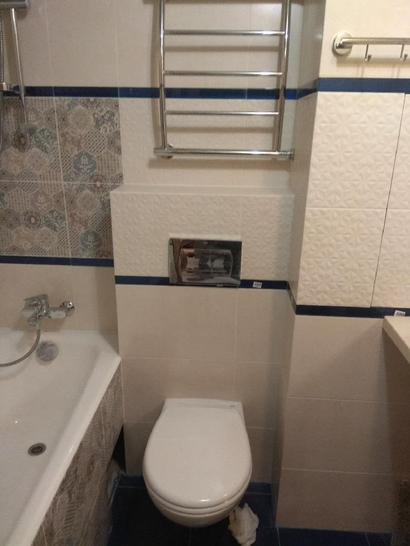 Инсталляция для унитаза в туалете