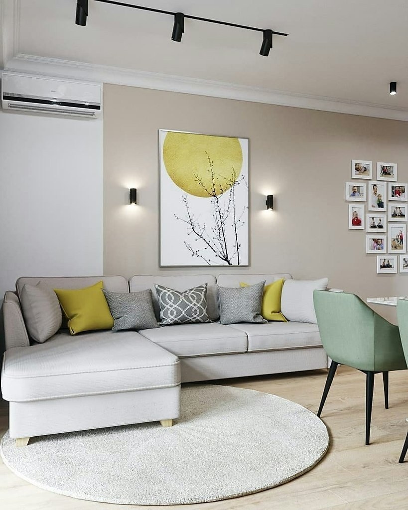 Цветовые акценты в интерьере