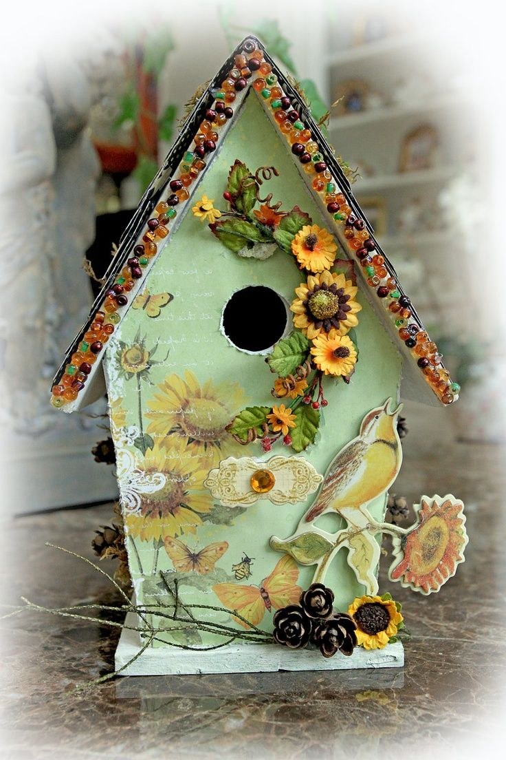 Декорируем скворечник