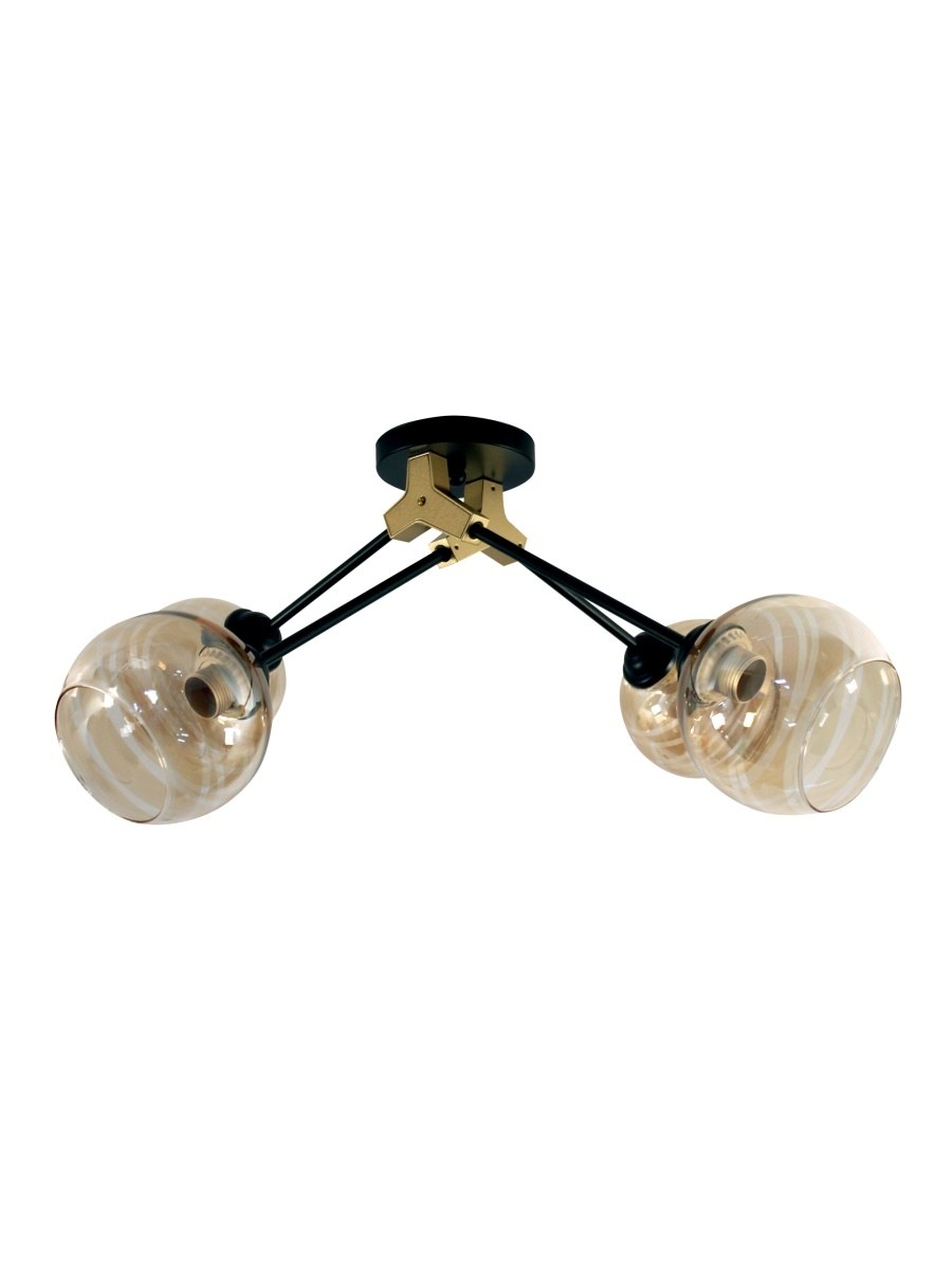 Люстра ′молекула′ 4х60вт е27 белый