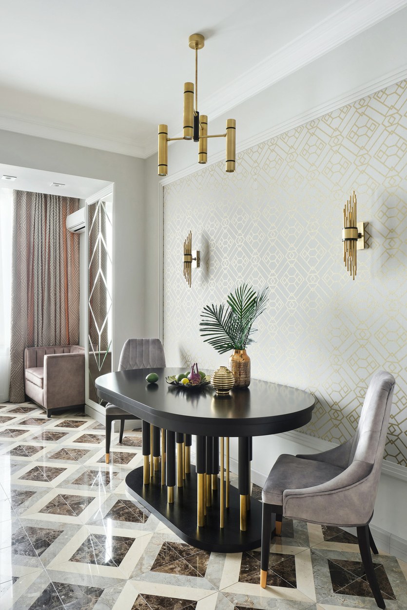 Подборка обоев для кухни гостиной