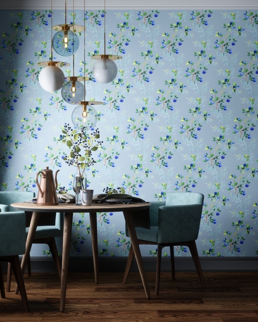 Тенденции обоев для кухни