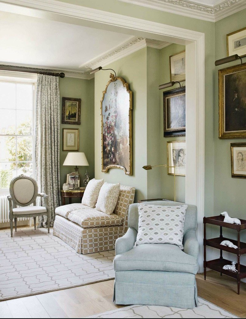 Английский стиль в интерьере