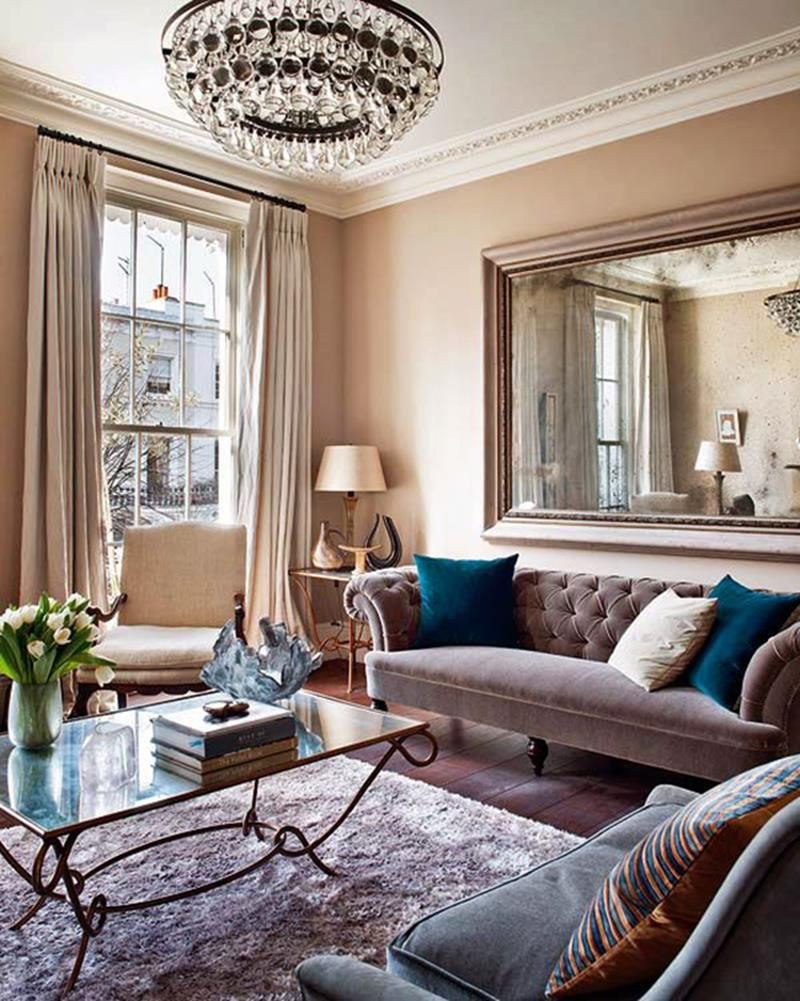 Гостиная в стиле современной классики