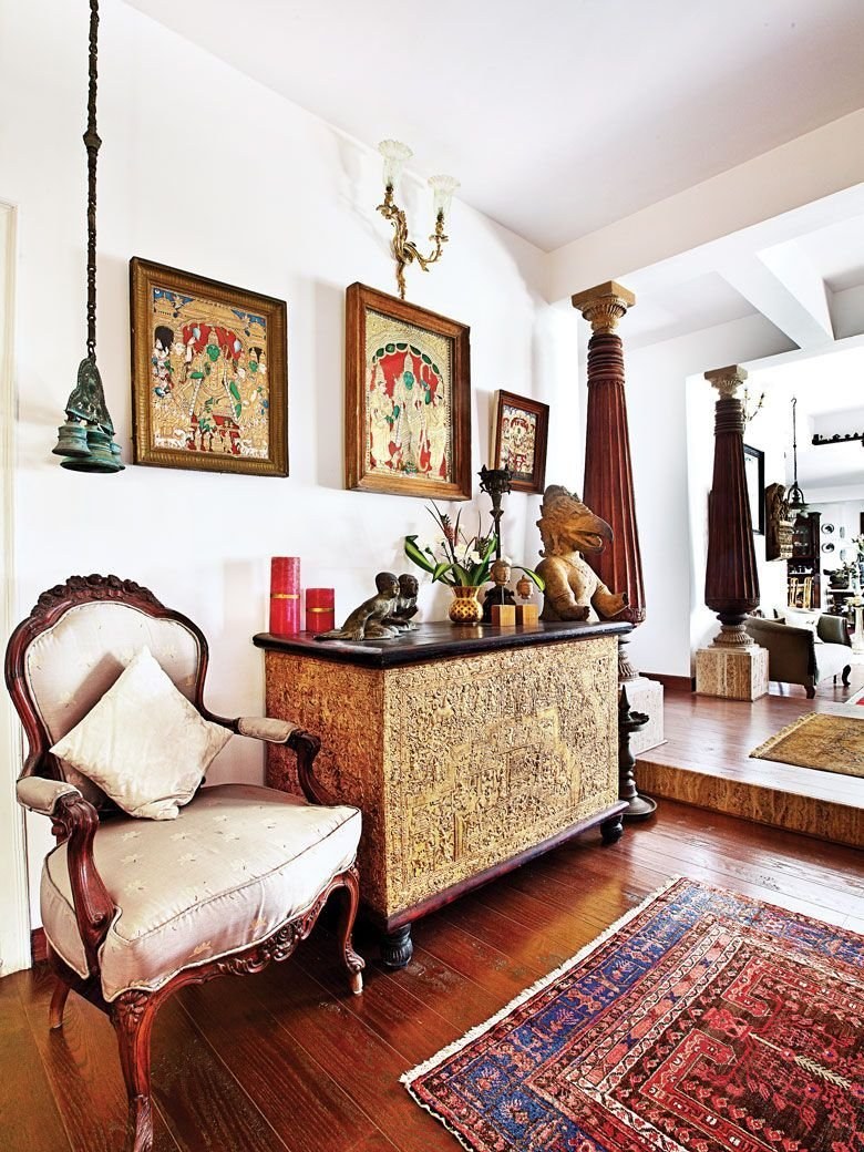 Квартира в индийском стиле