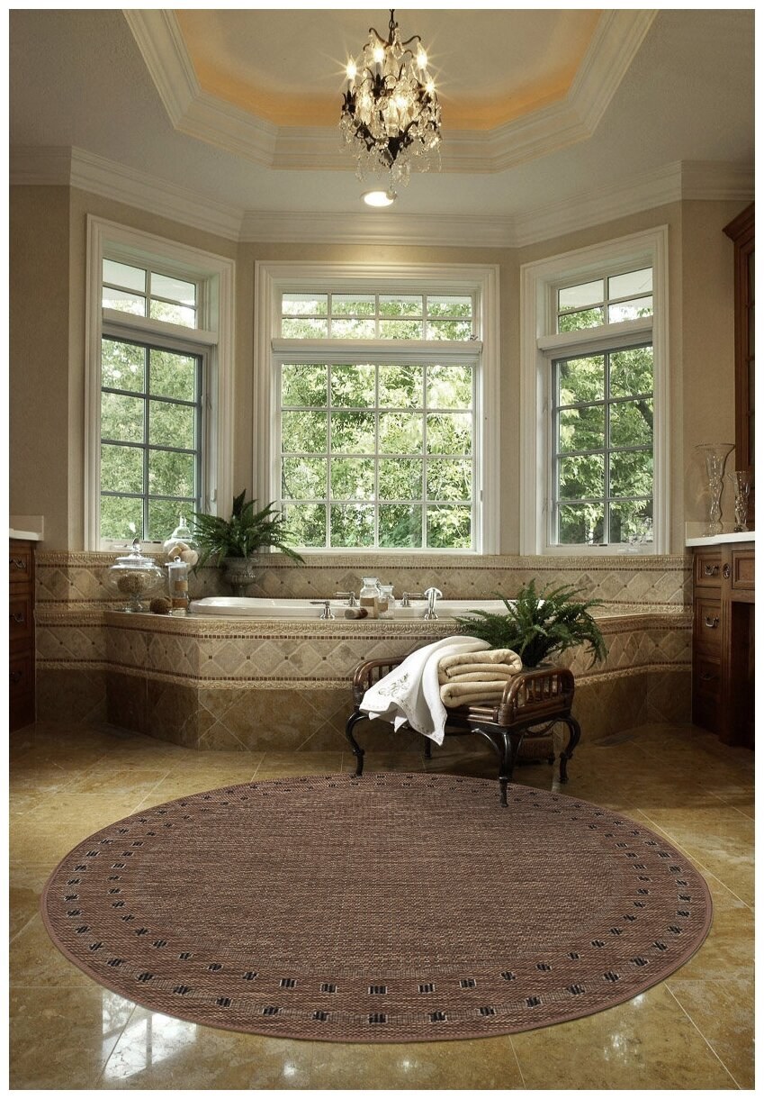 Круглая комната интерьер